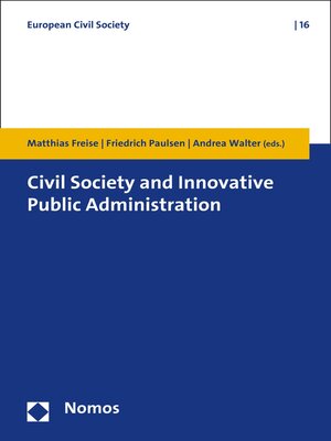 cover image of Civil Society and Innovative Public Administration